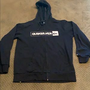 Quicksilver zip hoodie